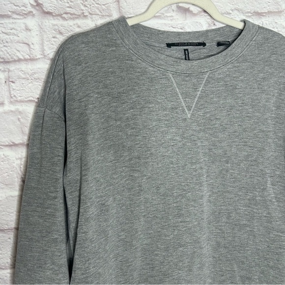 Scotch & Soda Gray Sweatshirt Dress - Picture 6 of 15